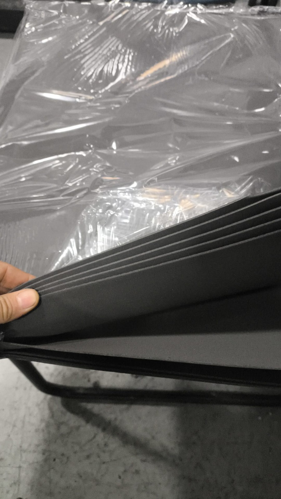 lote de goma eva negra DINA 3 