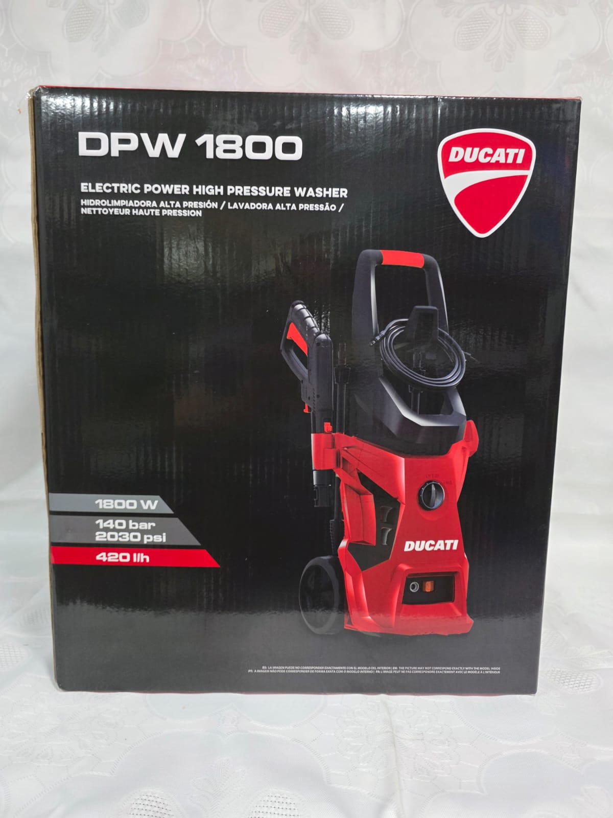 hidrolimpiadora ducati de 1800w