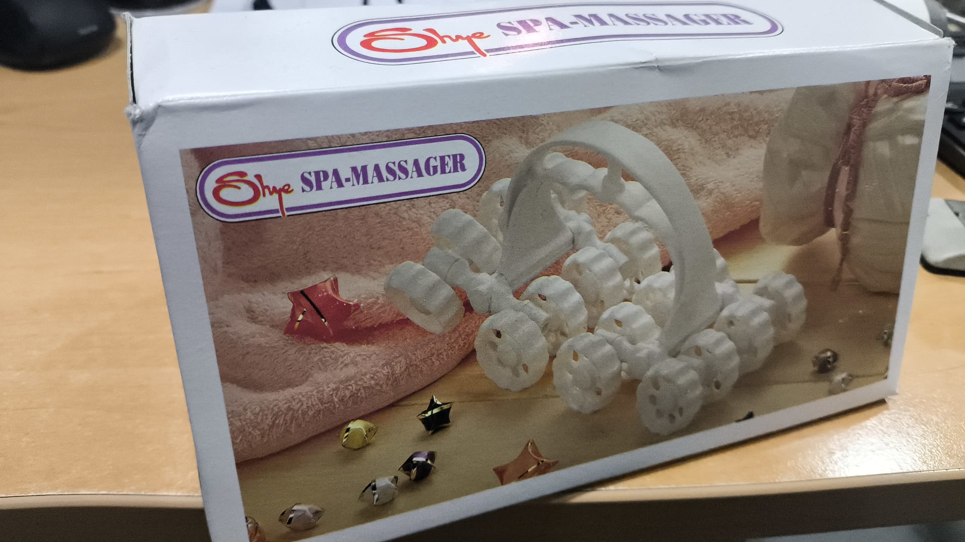 masajeador de rodillos manual