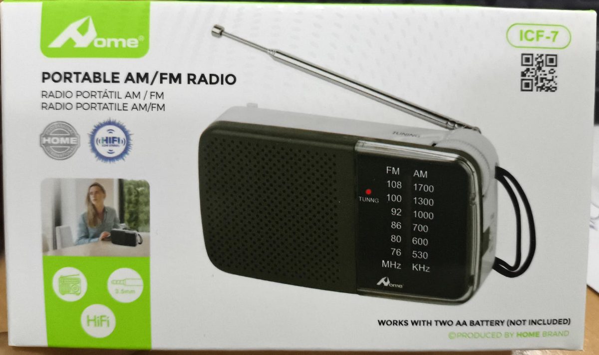 portable am / fm radio